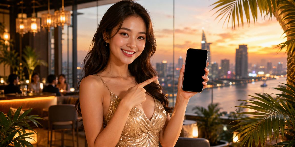 Người dùng tại TP. Hồ Chí Minh truy cập casino di động trong không khí lễ hội sôi động